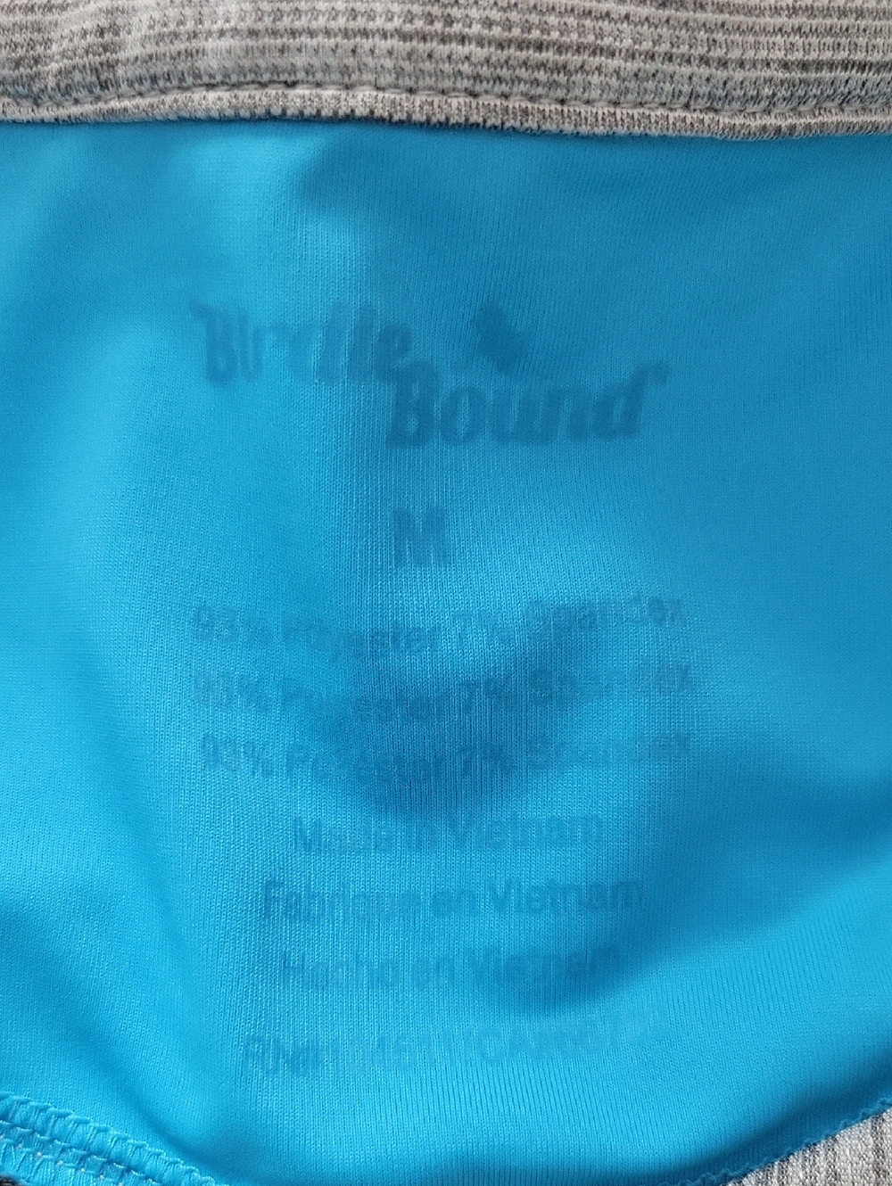 Birdie Bound Grey Golf Polo Size Medium - Picture 5 of 6
